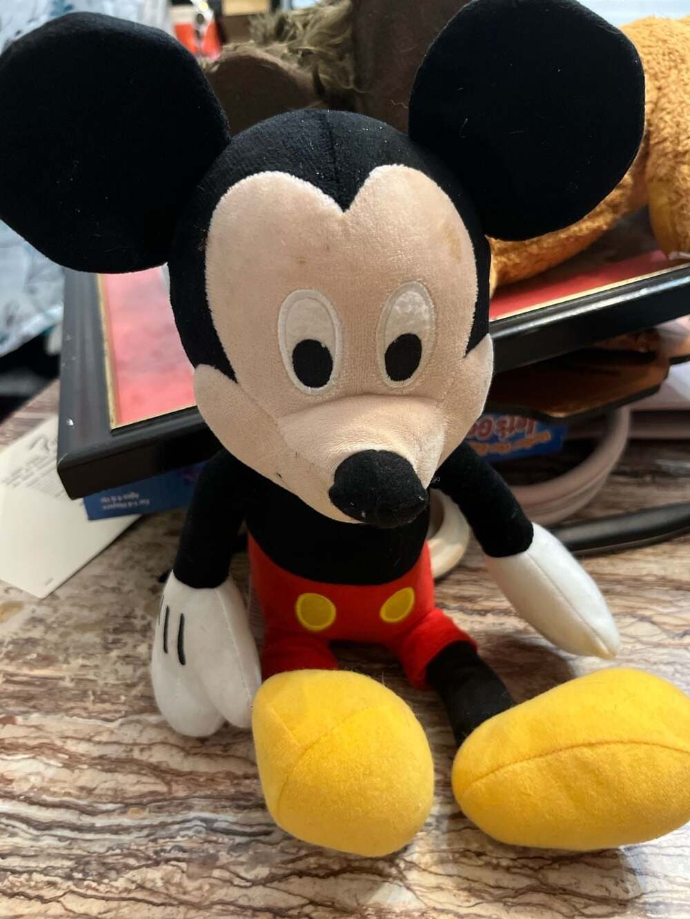 Disney Kohl's Cares 90 Years Mickey Mouse Plush Stuffed Toy - Picture 1 of 3